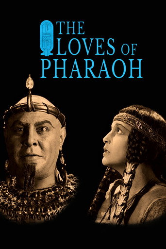 Movie poster for The Loves of Pharaoh (1922)