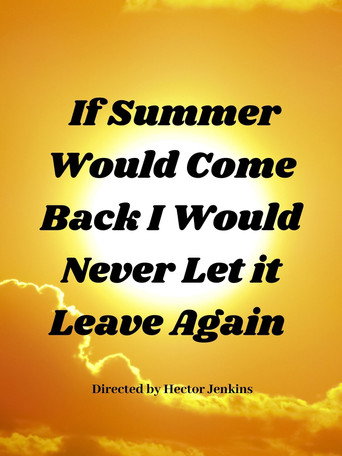 Movie poster for If Summer Came Back I Would Never Let It Leave Again