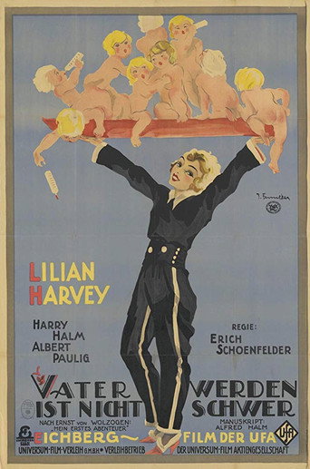 Movie poster for Vater werden ist nicht schwer... (1926)
