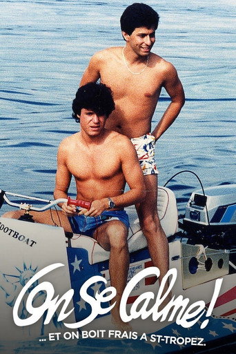 Movie poster for On se calme et on boit frais à Saint-Tropez (1987)