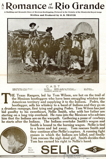 Movie poster for A Romance of the Rio Grande (1911)