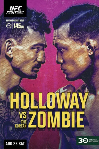 Movie poster for UFC Fight Night 225: Holloway vs. The Korean Zombie (2023)