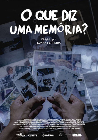 Movie poster for O que diz uma memória? (2024)