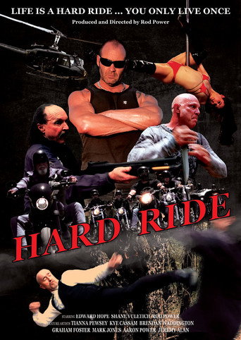 Movie poster for Hard Ride (2024)
