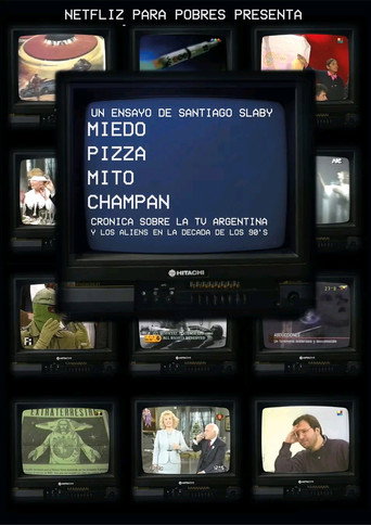 Movie poster for Miedo Pizza Mito Champán (2023)