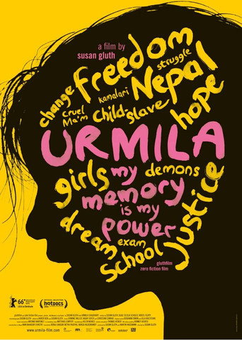 Movie poster for Urmila: My Memory Is My Power (2016)