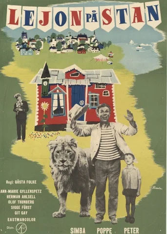 Movie poster for Lejon på stan (1959)