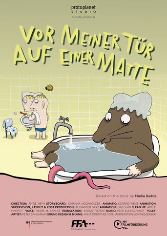 Movie poster for On the Mat Outside My Door (2025)