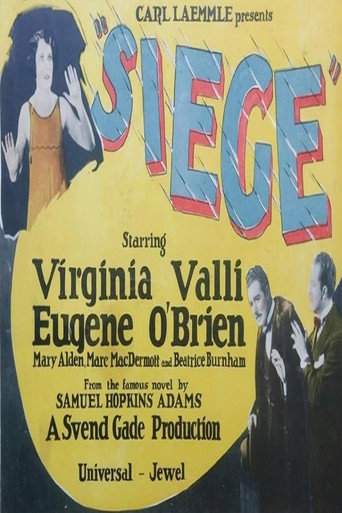 Movie poster for Siege (1925)