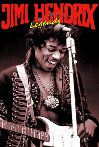 Movie poster for Career of rock legend Jimi Hendrix (1989)