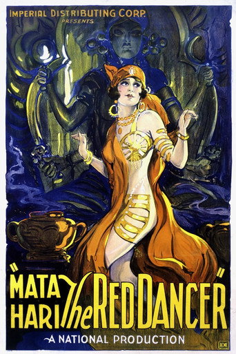 Movie poster for Mata Hari: the Red Dancer (1927)