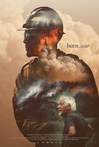 Movie poster for burn, scar (2026)