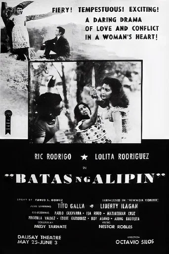 Movie poster for Batas Ng Alipin (1955)