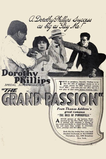 Movie poster for The Grand Passion (1918)