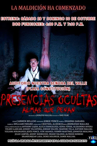 Movie poster for Presencias Ocultas (2016)