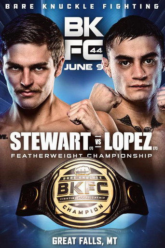 Movie poster for BKFC 44: Stewart vs. Lopez (2023)