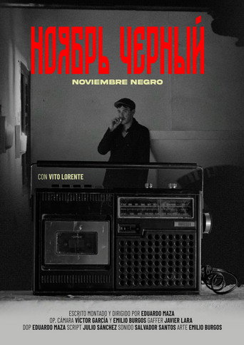 Movie poster for Noviembre Negro