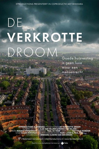 Movie poster for De verkrotte droom (2025)