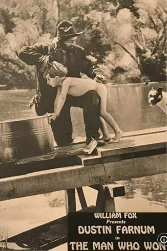 Movie poster for The Man Who Won (1923)