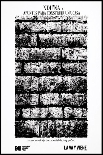 Movie poster for Ndu’na, sketches for building a home (2025)