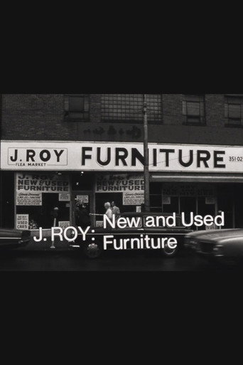 Movie poster for J. Roy: New and Used Furniture (1974)