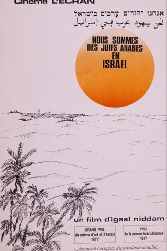Movie poster for Nous sommes des juifs arabes en Israël (1977)