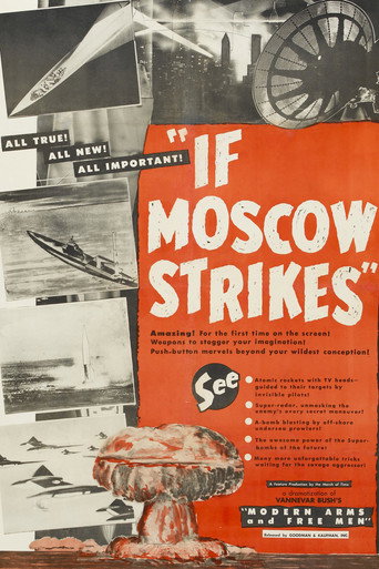 Movie poster for If Moscow Strikes (1952)