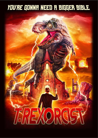 Movie poster for T-Rexorcist