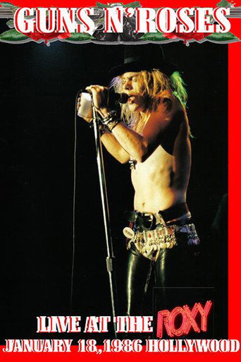 Guns N' Roses - Anything Goes Live At The Roxy poster