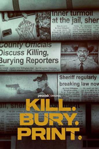 Movie poster for Kill. Bury. Print. (2026)