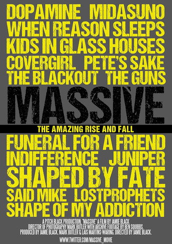 Movie poster for MASSIVE: The amazing rise and fall (2016)