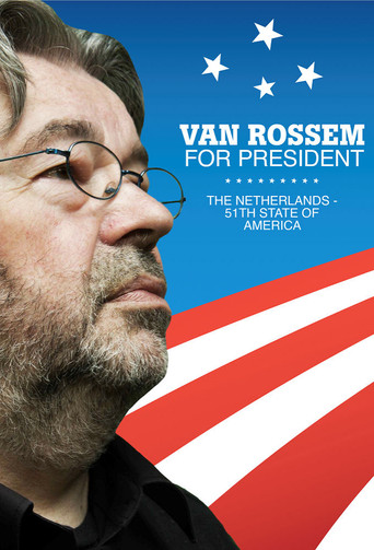 Van Rossem For President poster