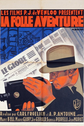 Movie poster for The crazy adventure (1931)