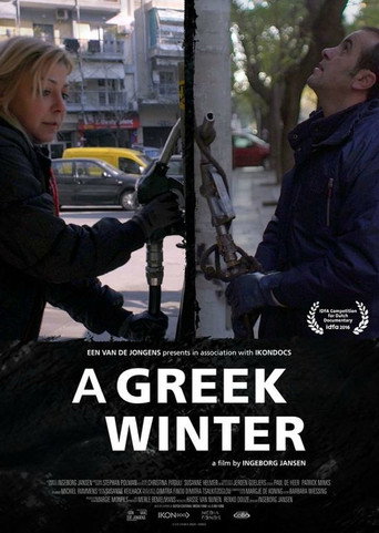 Movie poster for A Greek Winter (2016)