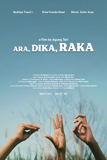 Movie poster for Ara, Dika, Raka (2023)