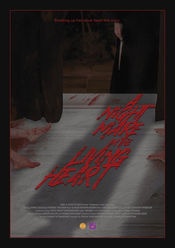Movie poster for A Nightmare in the Living Heart (2023)