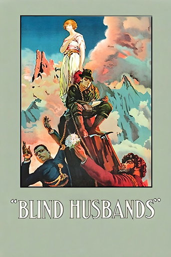 Movie poster for Blind Husbands (1919)