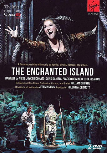 The Enchanted Island, a Baroque pastiche poster