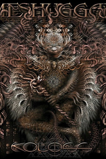 Movie poster for Meshuggah: Konstrukting the Koloss (2012)