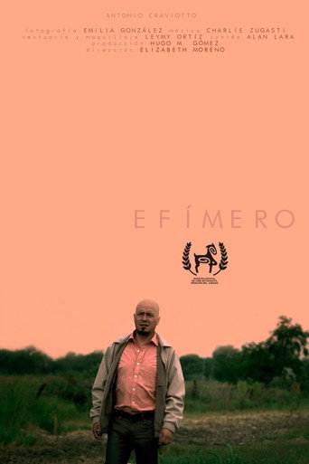 Movie poster for Efímero (2015)