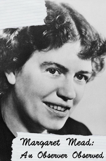 Margaret Mead: An Observer Observed poster