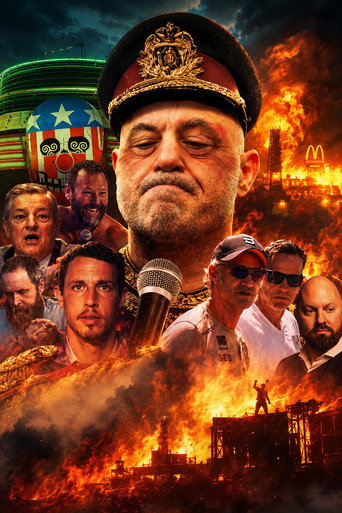 Movie poster for How Comedy Drowned in a Radioactive Cesspool of Corruption and Depravity (2026)