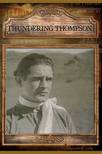 Movie poster for Thundering Thompson (1929)