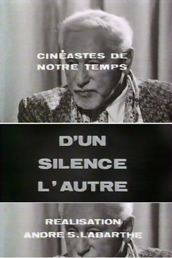 Josef von Sternberg - From Silence Comes Another poster