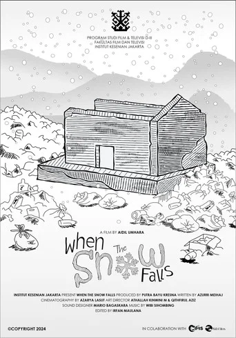 Movie poster for When The Snow Falls (2024)