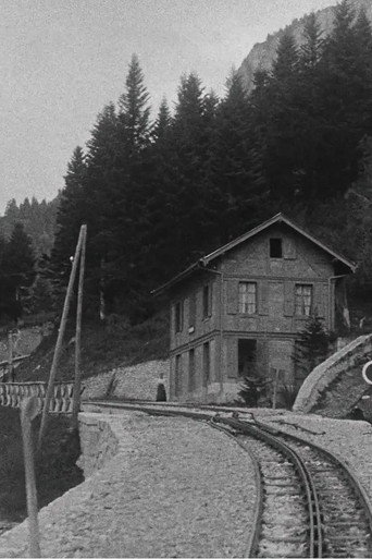 Movie poster for The funicular from Aix-les-Bains to Mont Revard (1899)