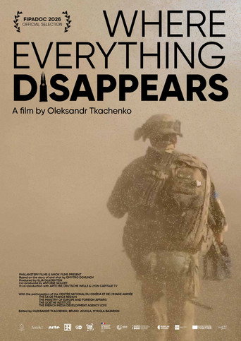 Movie poster for Where Everything Disappears (2026)