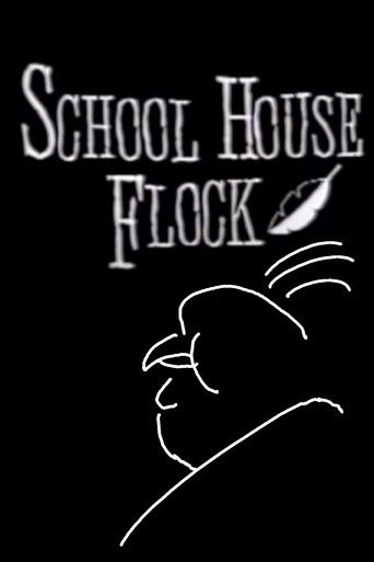 Alfred Hitchcluck Presents School House Flock poster