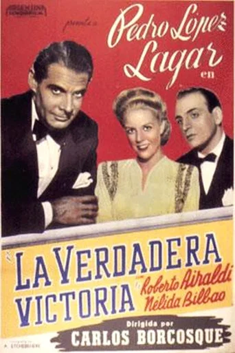 Movie poster for La verdadera victoria (1944)