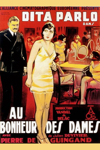 Au Bonheur des Dames poster